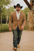 Light Tan Western Blazer - Sand Color