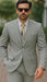 Sear Sucker Suit Mens 3pc 100% Cotton Seersucker Sear sucker suit Red & Grey - High End Suits - High Quality Suits