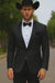 Western Suit - Trajes Para Hombres - Cowboy Formal Attire - Trajes De Novio - Shawl Lapel Black