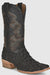 Black Pirarucu Fish Cowboy Boots