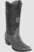 Los Altos Boots - Mens Dress Cowboy Boot - Low Priced Grey Caiman Cowboy Boots - in Grey