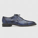 Mens Belvedere Alex Ostrich Wingtip Dress Shoe in Cognac