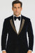 SKU#JA58428 Velvet Suit Matching Velvet Pants - Navy Suit