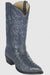 Blue Ostrich Cowboy Boots J-Toe