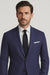 Alberto Nardoni Linen Dark Navy Blue Vested 3 Pieces Summer Linen Wedding/Groom/Groomsmen Suit Jacket & Pants & Vest Suit - Mens Linen Suit