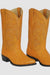 Los Altos Men's Buttercup Genuine Full Quill Ostrich Boots