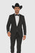 Western Suit - Trajes Para Hombres - Cowboy Formal Attire - Trajes De Novio - Shawl Lapel Black