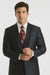 Sharkskin Shiny Sheen 2 Button Dark Blue Sharkskin Men'S Suit