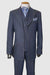 Men's 100% Cotton Denim Suit Set – Double Vent Jacket, Vest & Flat Front Pants