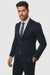 Mens Cotton Fabric Suit - Navy Suit For Summer