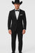 Western Suit - Trajes Para Hombres - Cowboy Formal Attire - Trajes De Novio Notch Lapels - Black