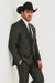 Men's Slim Fit Trimmed Two Tone Blazer/affordable suits online sale/Tuxedo - Black