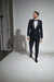 Western Suit - Trajes Para Hombres - Cowboy Formal Attire - Trajes De Novio - Slim Fit Western Navy