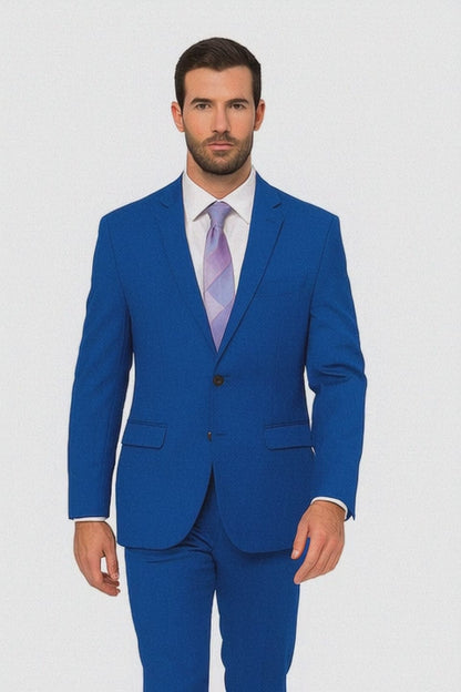 Men's Vitali  Authentic 2 Button Royal Slim Fit Dress Suits for Men
