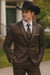 Western Suit - Trajes Para Hombres - Cowboy Formal Attire - Trajes De Novio - Chocolate