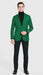 Mens Green Blazer – Stylish Casual and Formal Sport Coat for Parties, Weddings and Events in Emerald Green