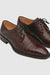 Men's Cratos Genuine Crocodile Burgundy Derby Shoes By Mezlan Made In Spain Brand