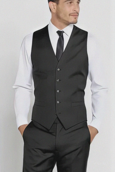 34 Black Vest With Black Shirt for Every Occasion
