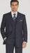 Mens Fancy Stripe High Fashion Suit with Vest and Pants