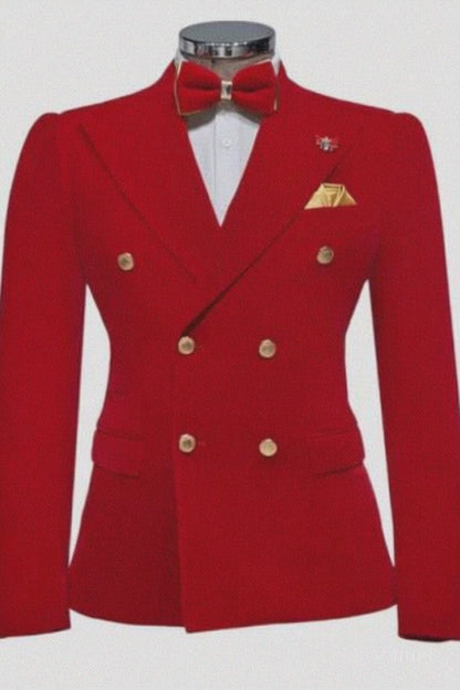red-double-breasted-sport-coat-velvet-blazer