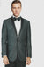 Shawl Jacquard Tuxedo by Giorgio Fiorelli in Burgundy, Gray