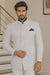 Apollo King Suit Men's 2 Pieces Nehru Style Suit Apollo King White