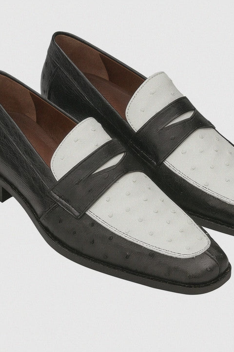 Belvedere Shoes Espada in Black and White