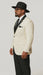 Harlem Nights Movie Clothing Outfit - 1920s Costume Party Mens Suit + Hat Shirt and Tie