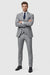 Alberto Narodni Summer Wedding Linen Vest & Pants Vested 3 Piece Suit 2 button Suit Light - Mens Linen Suit