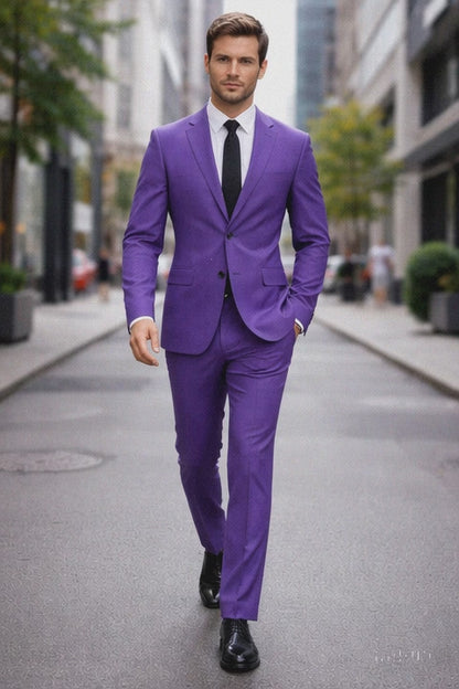 Light Purple Suit - Mens Suit - Mens Church Suit - 2 Buttons $149