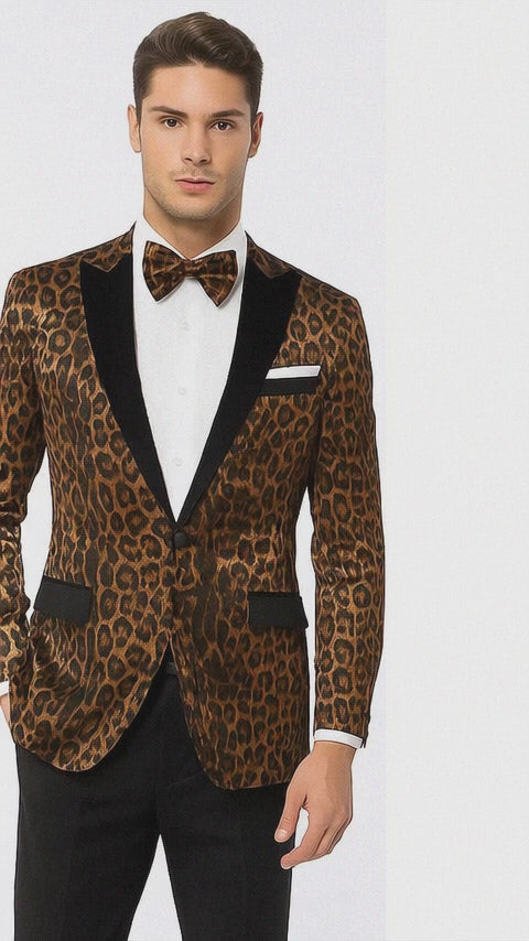 Animal  Leopard - Animal Print Blazers Print  Exotic Skin Pattern