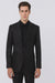 Men's Black Flap Front Pockets One Button  Designer Fashion Dress Casual Blazer On Sale Blazer