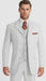 Men's 3 Piece Fashion Suit - Vested 3 Piece Zoot Suit  - Three Piece Suit