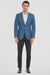 Saco vaquero - Western Sport Coat - Western Blazer - Men's Two Button Slim Fit Glen Plaid Sport Coat Blazer
