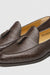 Marco Di Milano Bianchi Brown Caiman Crocodile Tassel Loafers