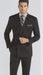 1920s Mens Suit - 1920s Mens Outfit - 1920s  costume  Bold Pinstripe Wide Suit in Black