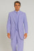Mens Lavender Zoot Suit Long Jacket 3 Piece