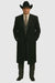 Man Bent Fully Lined Double Breasted 6 Buttons Mens Dress Coat Long Long Mens Dress Topcoat - Winter coats ~ Mens Overcoat Designer Men's Mens Peacoat Sale