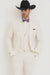 Western Suit - Trajes Para Hombres - Cowboy Formal Attire - Trajes De Novio - Ivory