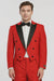 Red ~ Black Victorian Tuxedo