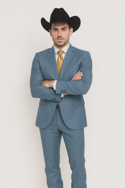 Mens Blue Tuxedo