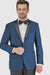 Shawl Paisly Tuxedo by Giorgio Fiorelli in Burgundy, Gray, Blue
