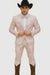 Package Package Combo Mens Pink Suit - Paisley Fancy Floral Suits with Matching Bowtie