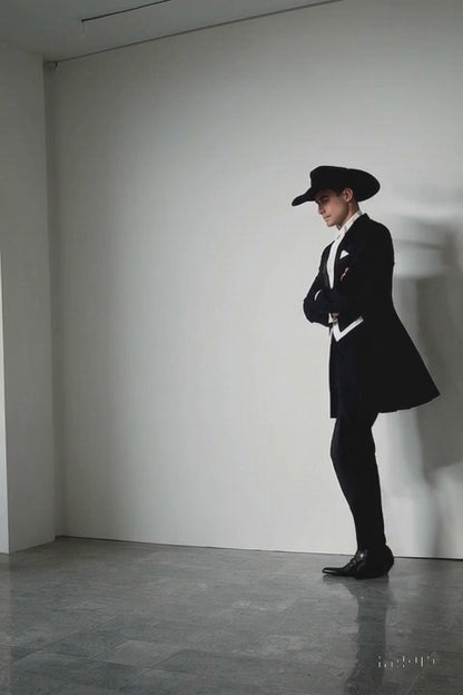 Western Suit - Trajes Para Hombres - Cowboy Formal Attires - Trajes De Novio - Black