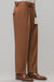 Mens Pant - Pleated Wide Leg - Copper - 100% Percent Wool Fabric
