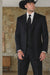 Western Suit - Trajes Para Hombres - Cowboy Formal Attire - Trajes De Novio - Four Button Black Suit