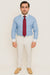 Classic Stylish Fashionable  -White Collar Two Toned Contrast white collars Multi-color Men's Dress Shirt