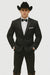 Slk3 Peak Collor One Button Super 120's Wool + Shirt + Bow Tie Suits