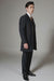 Men's 3 Piece Fashion Black Jean  Wide Leg Vested Long Cheap Priced Business Suits Clearance Sale