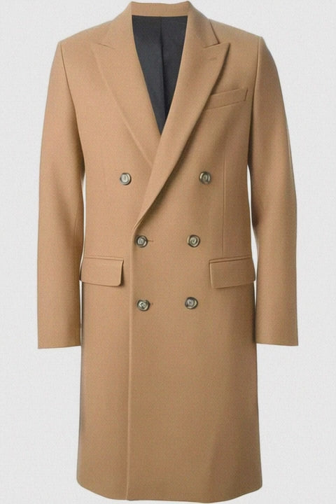 Camel / Khaki Overcoat